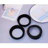 ONLYKXY 3pcs 8cm Silicon Protective Cup Mat Sleeve Heat-Resistant Bottle