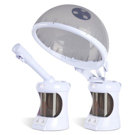 Wuissvnb 2 in 1 Hair Steamer, Facial Steamer for Care Use at Home or Salon