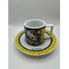 Romero Britto Porcelain Espresso Cup Set