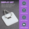 ZeriLion 20 Pack Invisible Adhesive Plate Hangers for Wall -