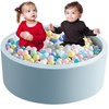 Aunekiv 47.2" x 15.7" Foam Ball Pit for Toddlers, Baby