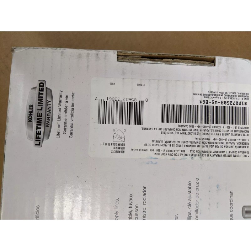 Kohler Mistos R72508 - VS Kitchen Faucet Sidespray - Vibrant