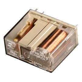 RP3SL024 - Power Relay, SPST-NO, 24 VDC, 16 A, RP3SL Series, Through Hole, DC, (Pack of 5)