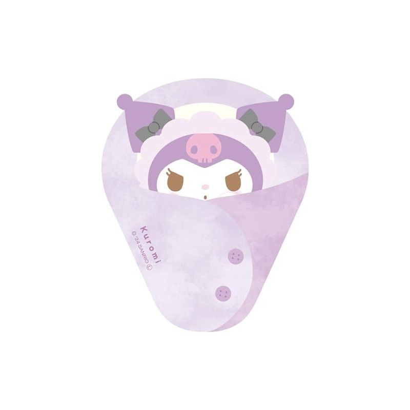 Tees Factory 227921 Sanrio Kuromi Swaddle Memo Card
