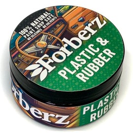 Forberz Plastic & Rubber - Restore & Renew Plastic, Rubber & Vinyl - Remove Compound/Polish/Wax Stains. Interior & Exterior. No Silicone, No Solvents, Paint Shop Safe, Nontoxic. - 3oz
