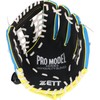 ZETT BDG2100VA Catchball Gloves for Beginners with Shock Absorbing Pads,