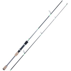 Sougayilang Flexible Fishing Rods, Spinning Rods & Casting Rods, Lightweight Trout Rods 2 Pieces Cork Handle Crappie Fishing