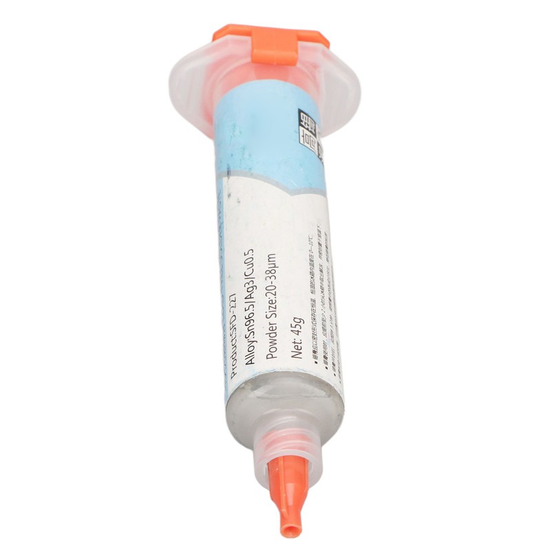 Tin Solder Paste Sn96.5 Ag3 Cu0.5 High Temperature Strong Adhesion