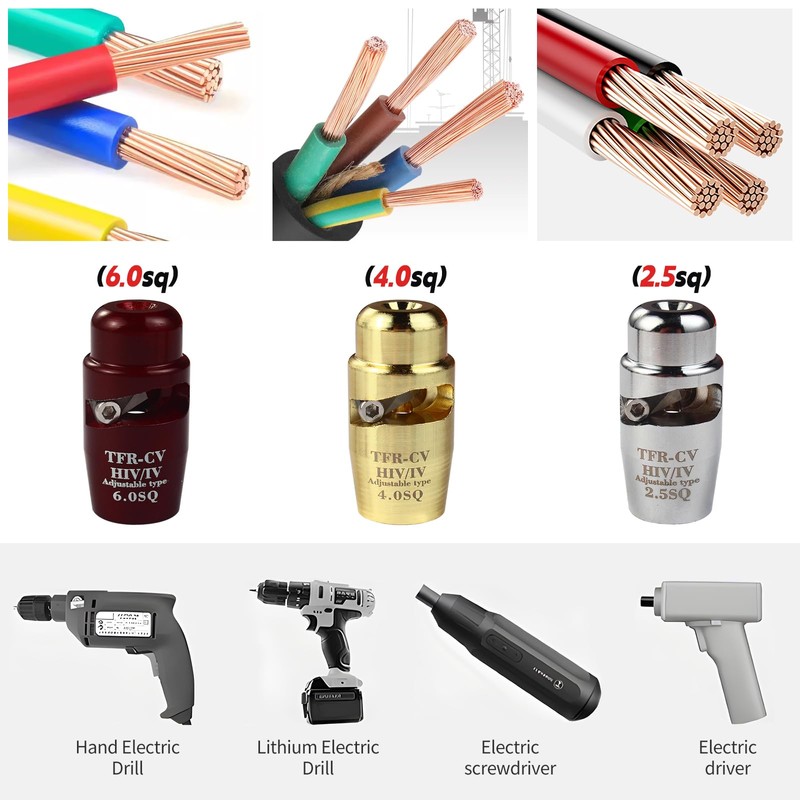 Wire Stripper for Drill and Twisting Tool for Power Drill,