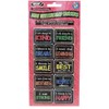 Ashley Productions Non-Magnetic Mini Whiteboard Erasers, Character Building, 10 Per