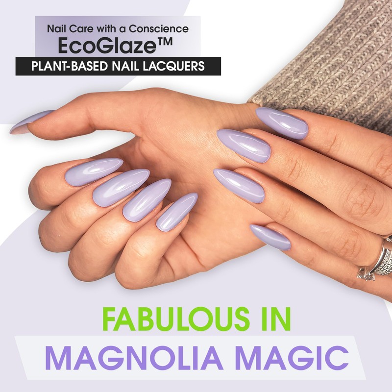China Glaze EcoGlaze Nail Lacquer, Magnolia Muse, 0.5 oz