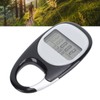 Walking Pedometer Multifunctional Memory Clip On Step Counter For Travel