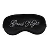 WOONEKY Travel Eye Mask for Airplane Sleep Large Silk Eye