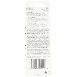 Revlon ColorStay Liquid Liner Eye Makeup, Blackest Black [251], 0.08 oz (Pack of 2)