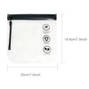 YUESUO Toiletry Bag Cosmetic Pouch Waterproof Pouch,Quart-Size Carry-On Small Handy