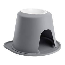 WeatherTech Single High Pet Feeding System w/Plastic Dog/Cat Bowls