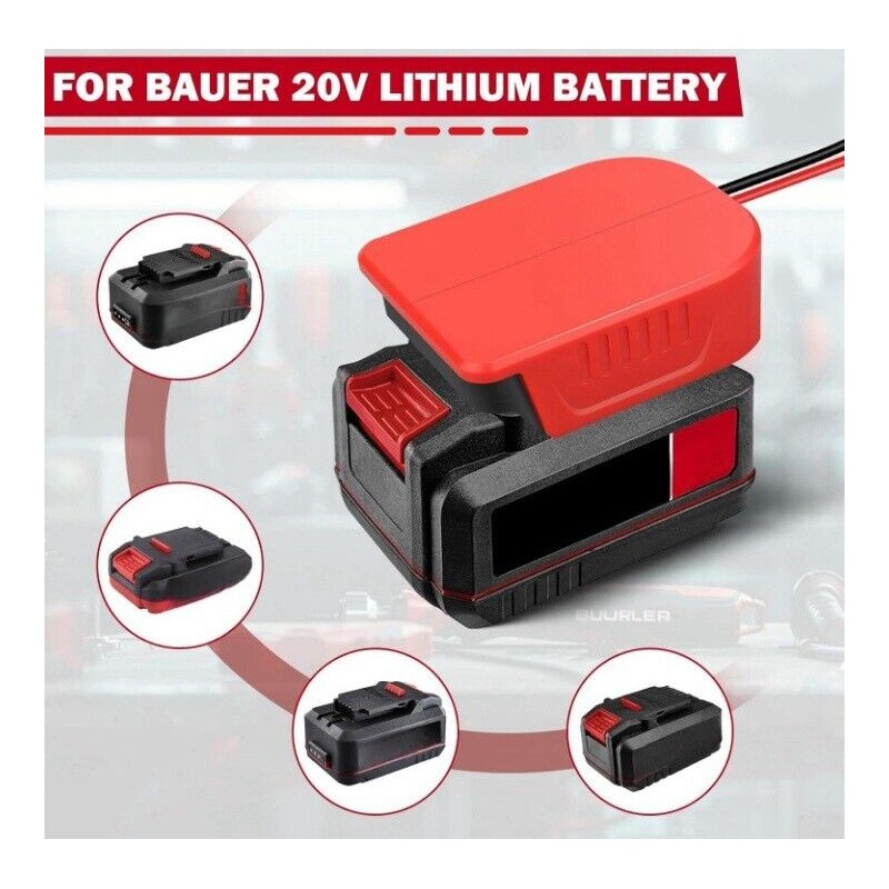 Unbranded 🇺🇸Bauer / Hercules Battery Jump Starter Adapter Compatible With