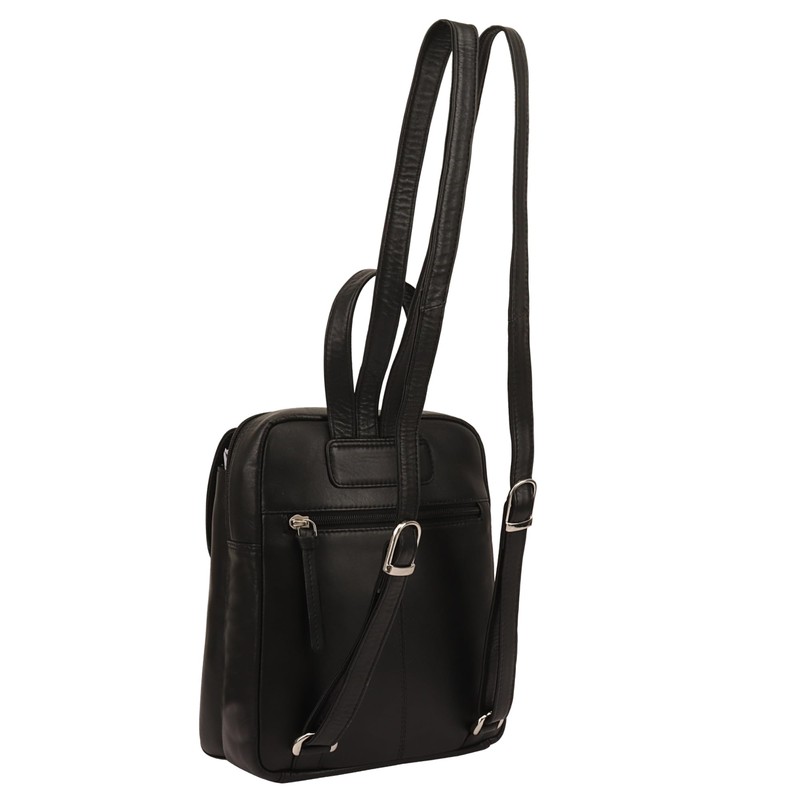 Lloyd Baker Backpack Farit: Sophisticated Small to Medium-Sized Versatility Leather