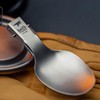 Keith Pliable titanium spoon Ti5308