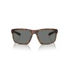 Native Men's XD9001 Wells Rectangular Sunglasses, Matte Tortoise/Grey Polarized, 58