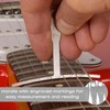 Guitar Radius Gauge,9 PCS Guitar Under String Radius Gauge,Guitar Understring