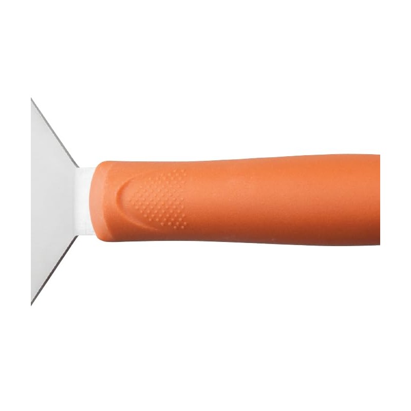 Winco 5" x 3" Cool Touch Handle Griddle Turner/Spatula for