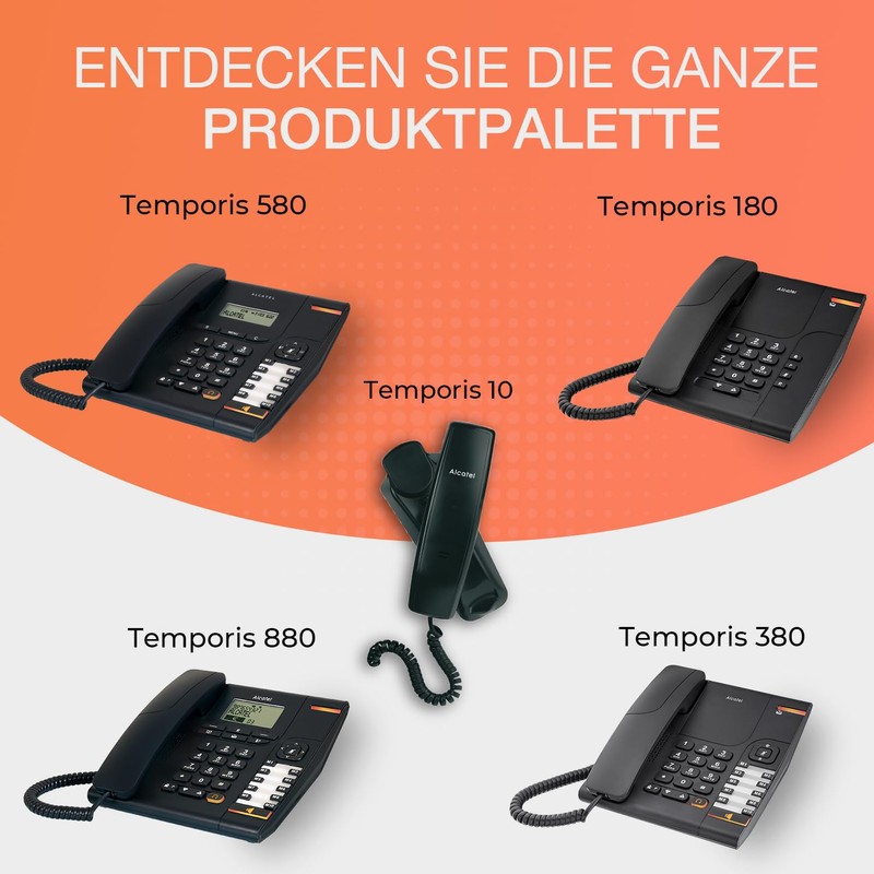 Alcatel Temporis PRO 380 (Hands Free Functionality)