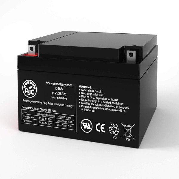 Xantrex Technology XPower Powerpack 600HD 12V 26Ah Jump Starter Battery - This is an AJC Brand Replacement