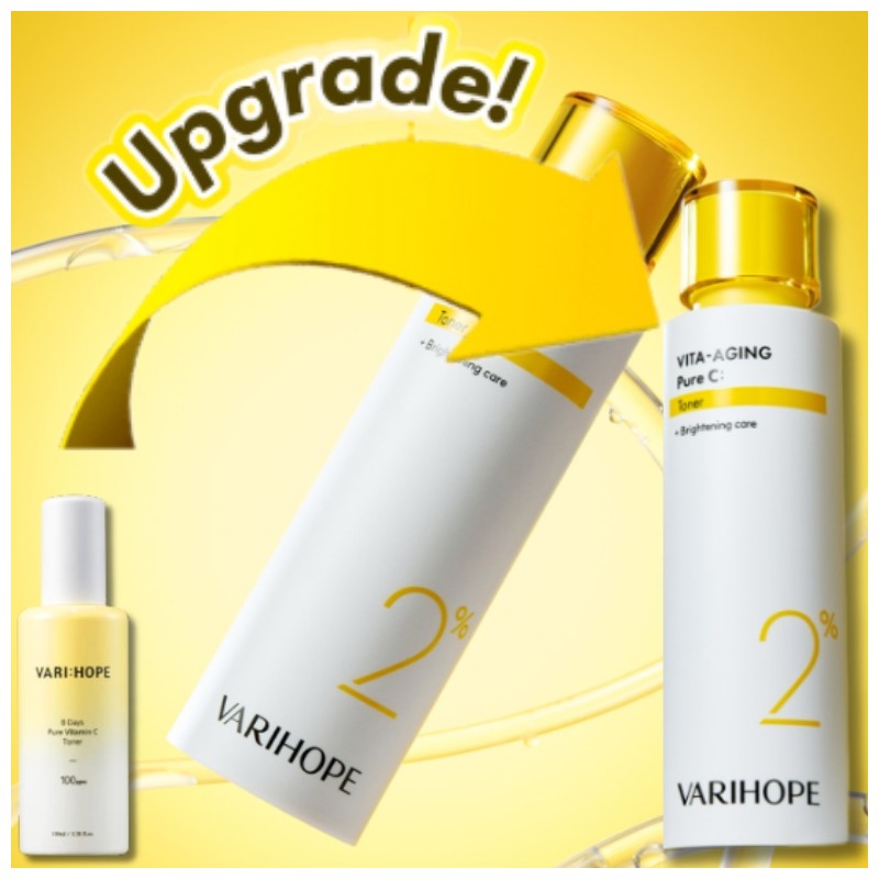 VARI:HOPE 8 Days Vita-Aging Pure C Toner 100ml