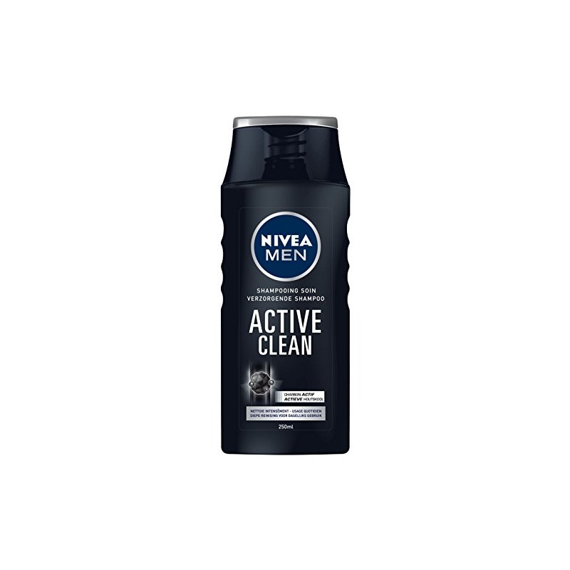 Nivea Men Active Clean Shampoo 250 ml – Pack of
