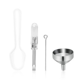 Mini Funnel Set for Cremation Jewellery Filling Kit for Urn Necklace Keepsake Small Funnel Filling Ash Keepsakes