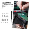 Tofficu 1Set SSD Screw Kit Stainless Steel Mounting Screws for