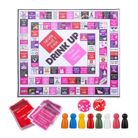 Hlayshing Drinking Game for Adults,Adult Monopoly Board Game,Truth Or Dare Game Adult for 2-8 Players,Icebreaker Party Game for Girls Night Bachelorette,Groups,Friends & House Parties