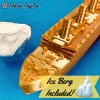 GoldenTanic Titanic Bath Boat And Pool Toy, Titanic Model Titanic