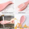 Hasense Spoon Rest for Stove Top, Large Ceramic Spoon Holder