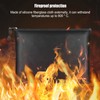Fireproof Document Bag Portable Waterproof 800℃ High Temperature Resistant Zipper