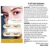 DUP Pack of 2 Pairs Furry Lash False Eyelashes, Japanese