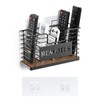 GIGIFTREE Remote Control Holder, 5-Slot TV Remote Holder Wall Mount