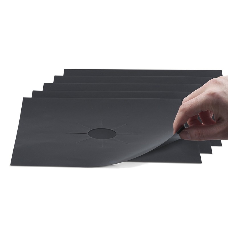 Non-Stick Gas Range Protectors - Reusable Aluminum Foil Gas Stove