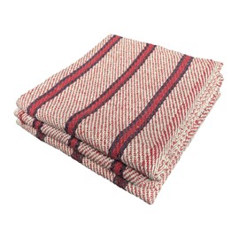 San Rafael Arcangel Mexican Jerga Reusable Cotton Mopping Cloths Trapos Tradicionales para Trapear y Limpiar Color Red Set of 3