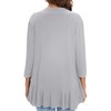 Urban CoCo Women's Casual Lightweight Open Front Cardigan Soft Draped