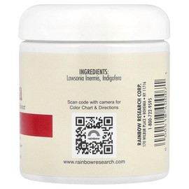 Rainbow Research Henna, Hair Color & Conditioner, Mahogany (Medium Auburn), 4 oz (113 g)