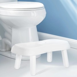 Wrisin Toilet Stool Squat Adult, Poop Stool for Bathroom with Non-Slip Design, Adjus...