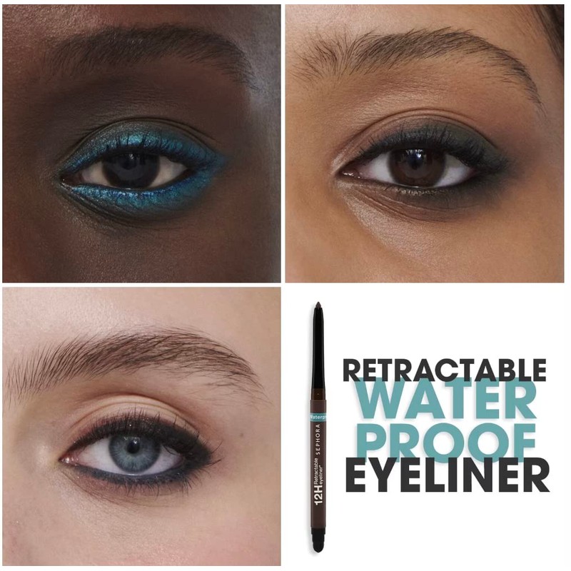 SEPHORA Collection Waterproof 12HR Retractable Eyeliner Pencil 08-Shimmer Espresso