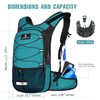 Zounich Hydration Backpack, Breathable Running Backpack with 3L Water Bladder,