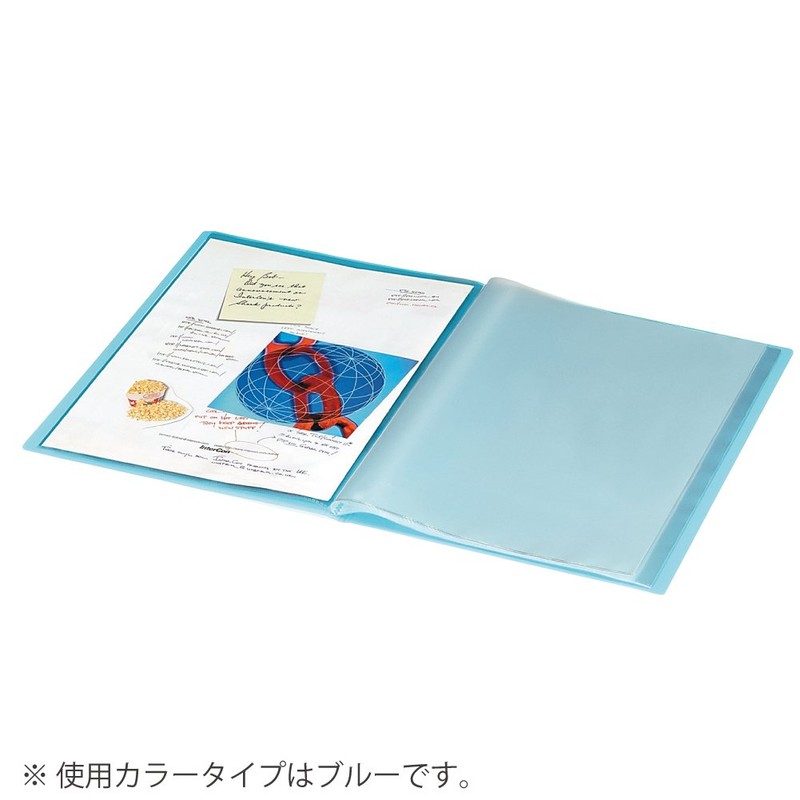 コクヨ(KOKUYO) ファイル クリアファイル コロレー A4縦 ポケット20枚 ピンク ラ-V20P