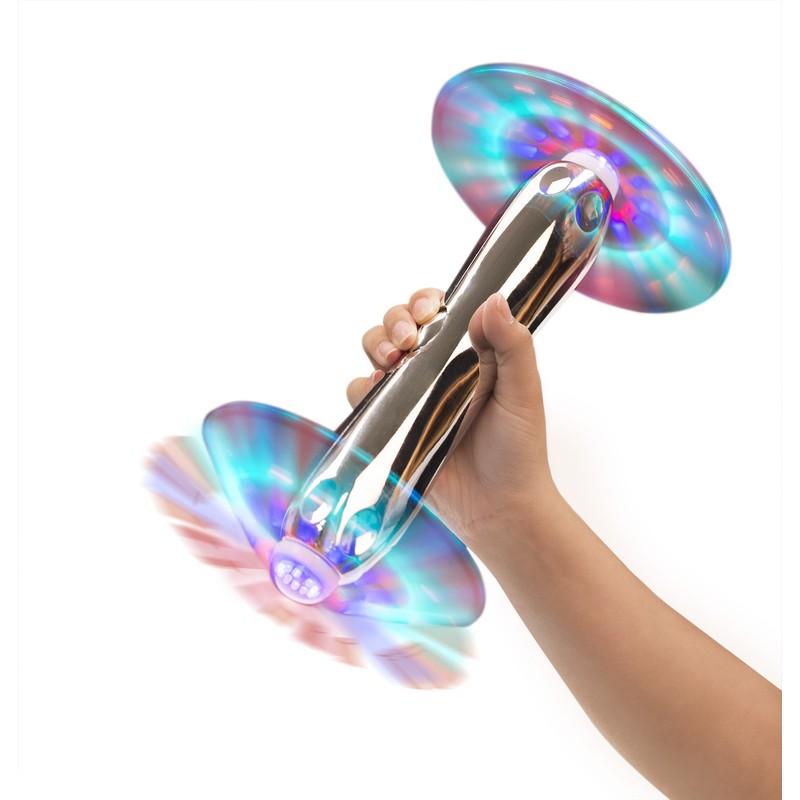 Can You Imagine Fantastic Hand Held 2 Headed Light Show