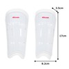 Mikasa MG-1002 SS Soccer Futsal Shin Guard, White,