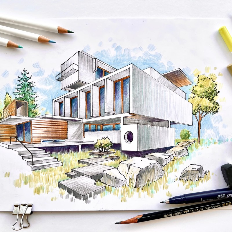 Tombow CI-RTC Colored Pencils, Color Dictionary Vol. 3, 30 Colors