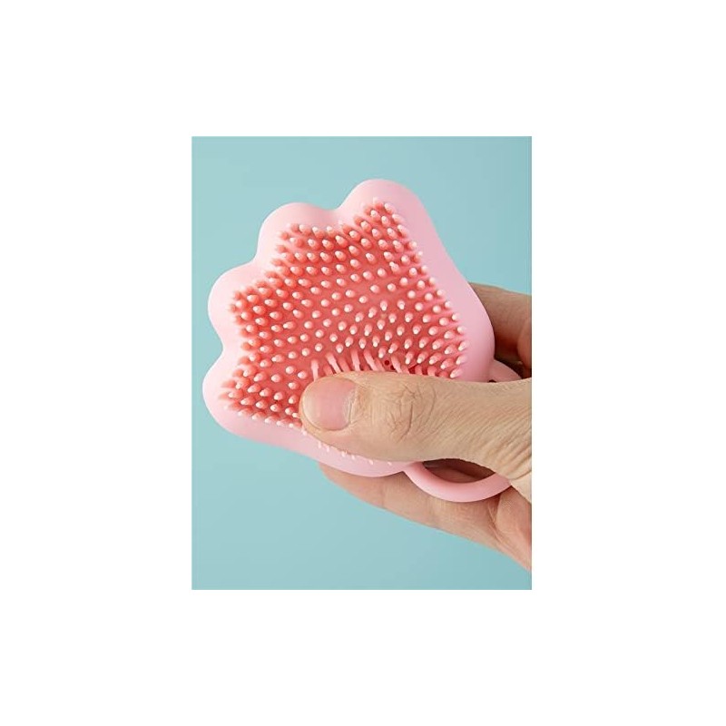 Cepillo de Baño de Silicona Rosa Seamue para Masaje y